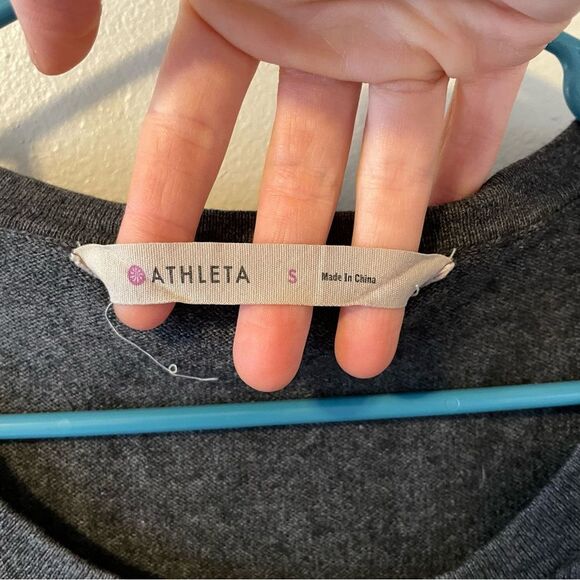 Athleta Women's Kitta Tunic Sweater Cashmere Cotton Size Small - Picture 4 of 6